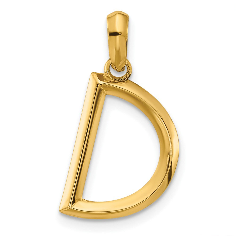 14ky Fancy Letter D