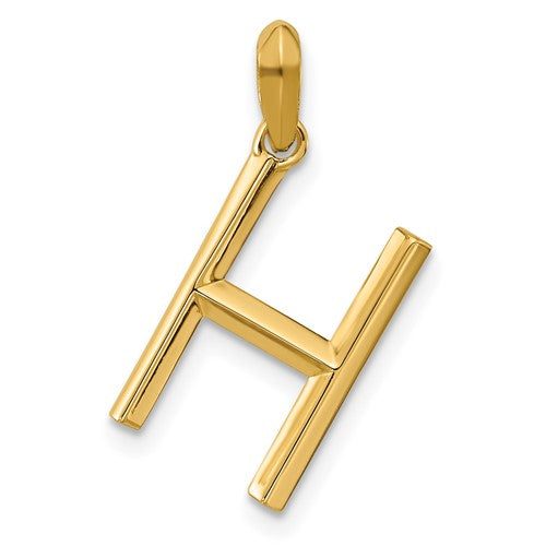 14ky Fancy Letter H