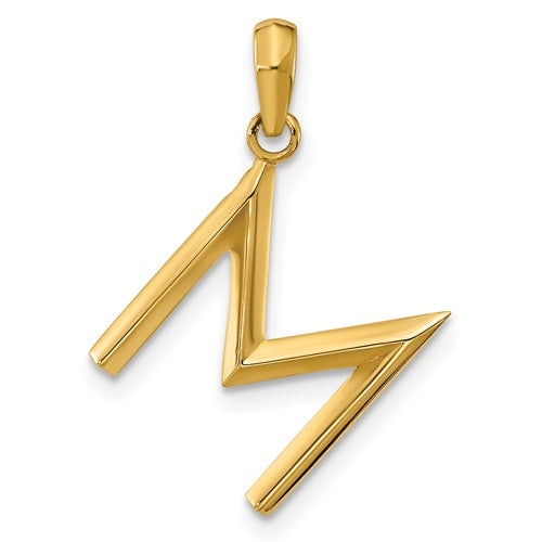 14ky Fancy Letter M