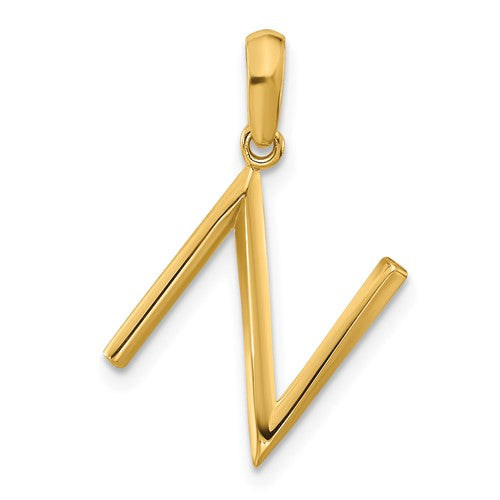 14ky Fancy Letter N