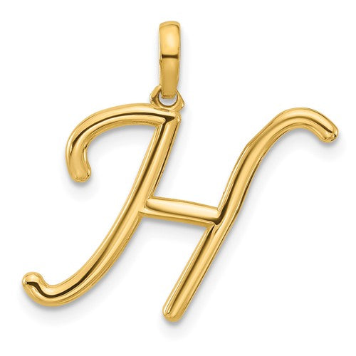 14ky Fancy Letter H