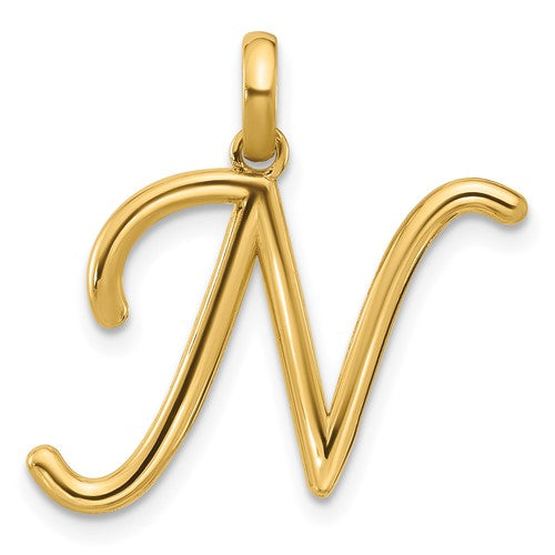 14ky Fancy Letter N