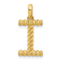 14ky Fancy Twist Letter I