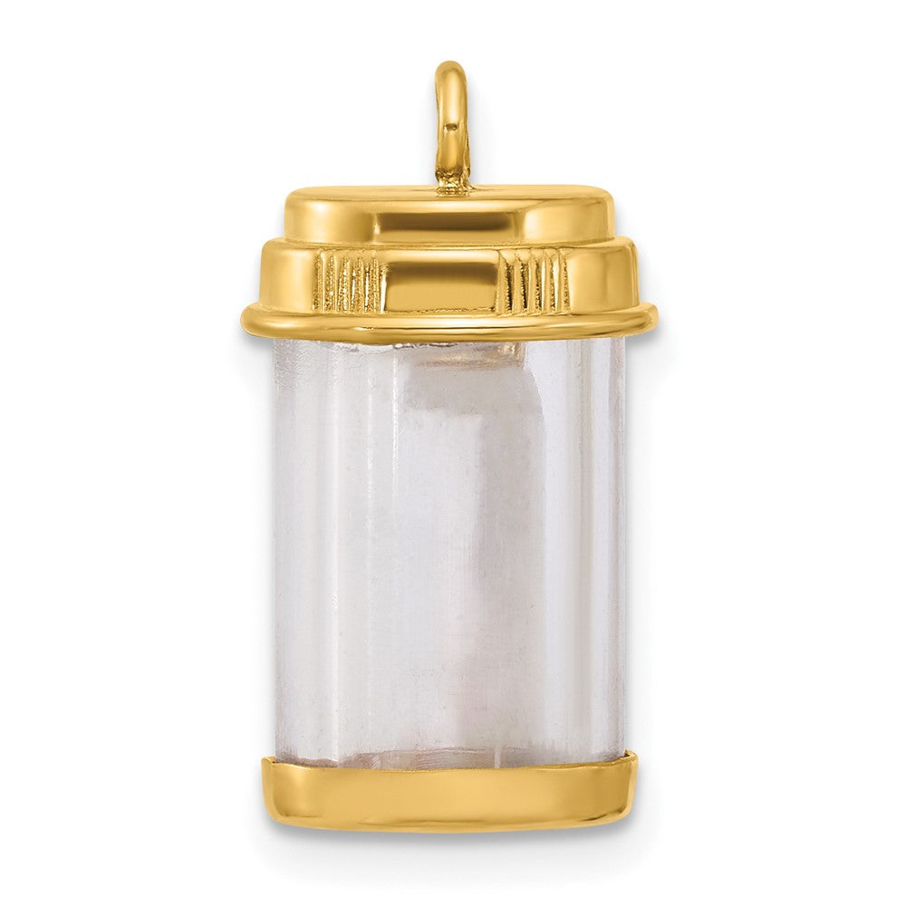 14ky Fancy Pill Bottle