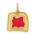 14ky Fancy Toast and Jam Charm