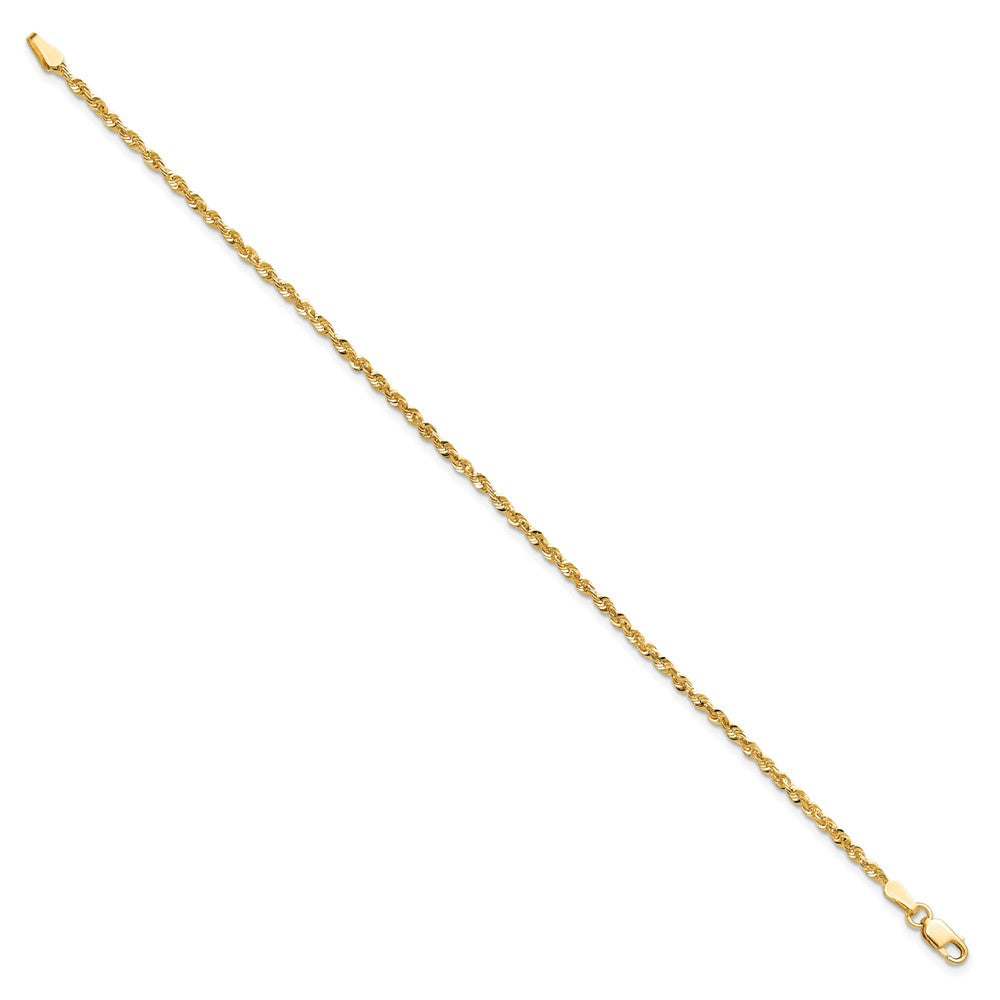 14k 2.0mm Ultra D/C Lightweight Rope Chain