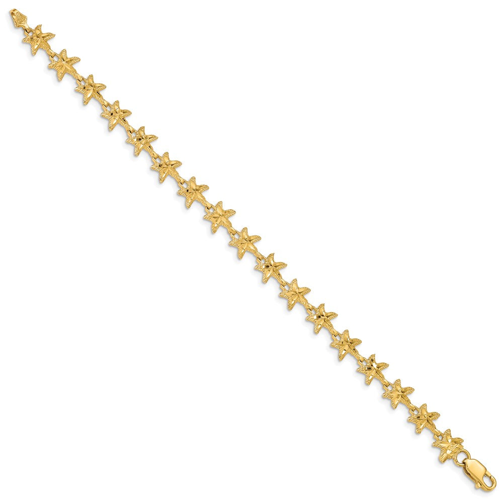 14K Starfish Bracelet