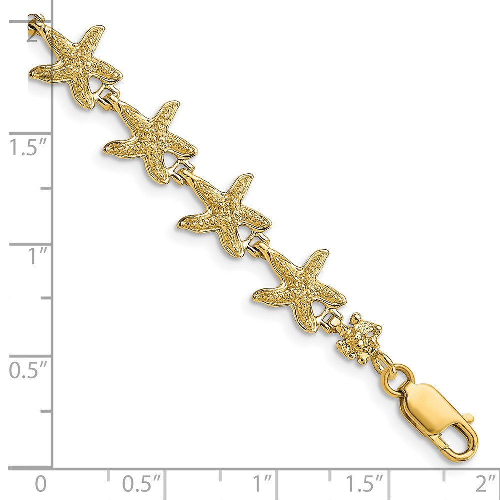14k Starfish Bracelet
