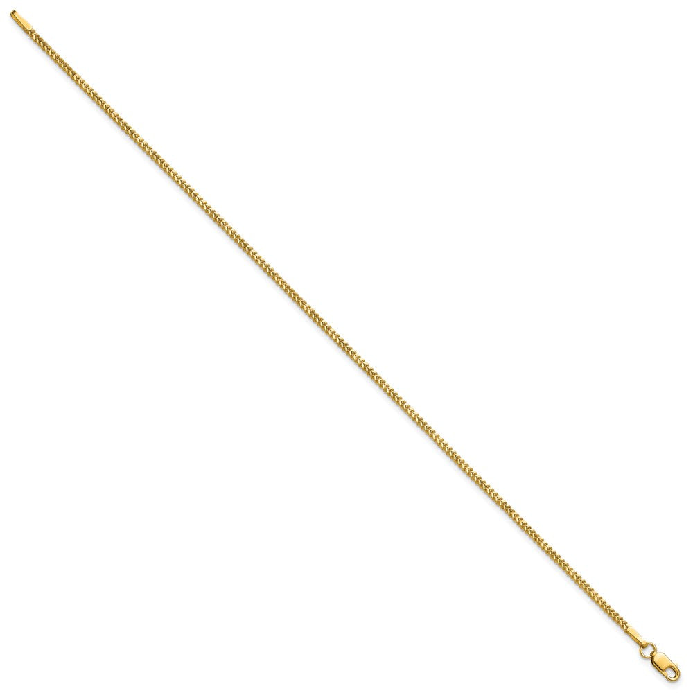 14k 1.3mm Franco Chain