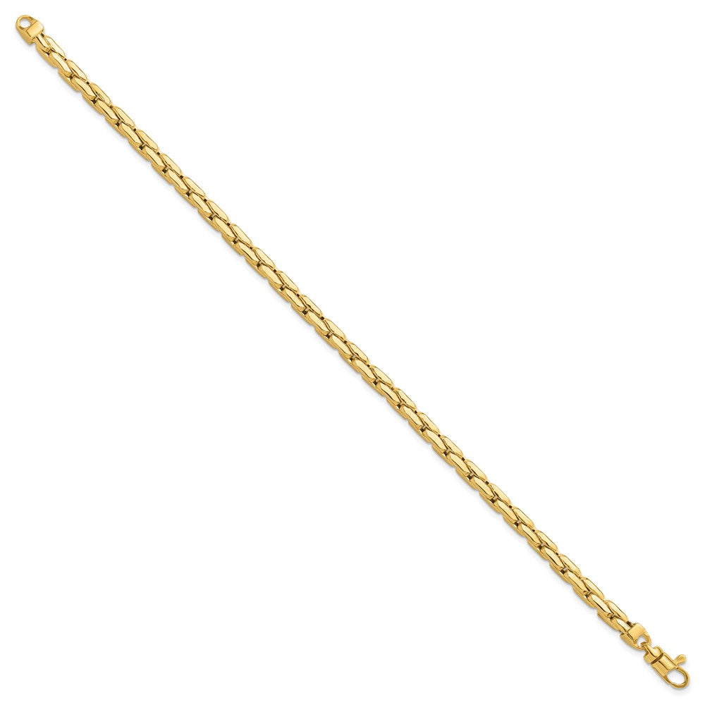 14K Polished 4.5mm Fancy Link Bracelet