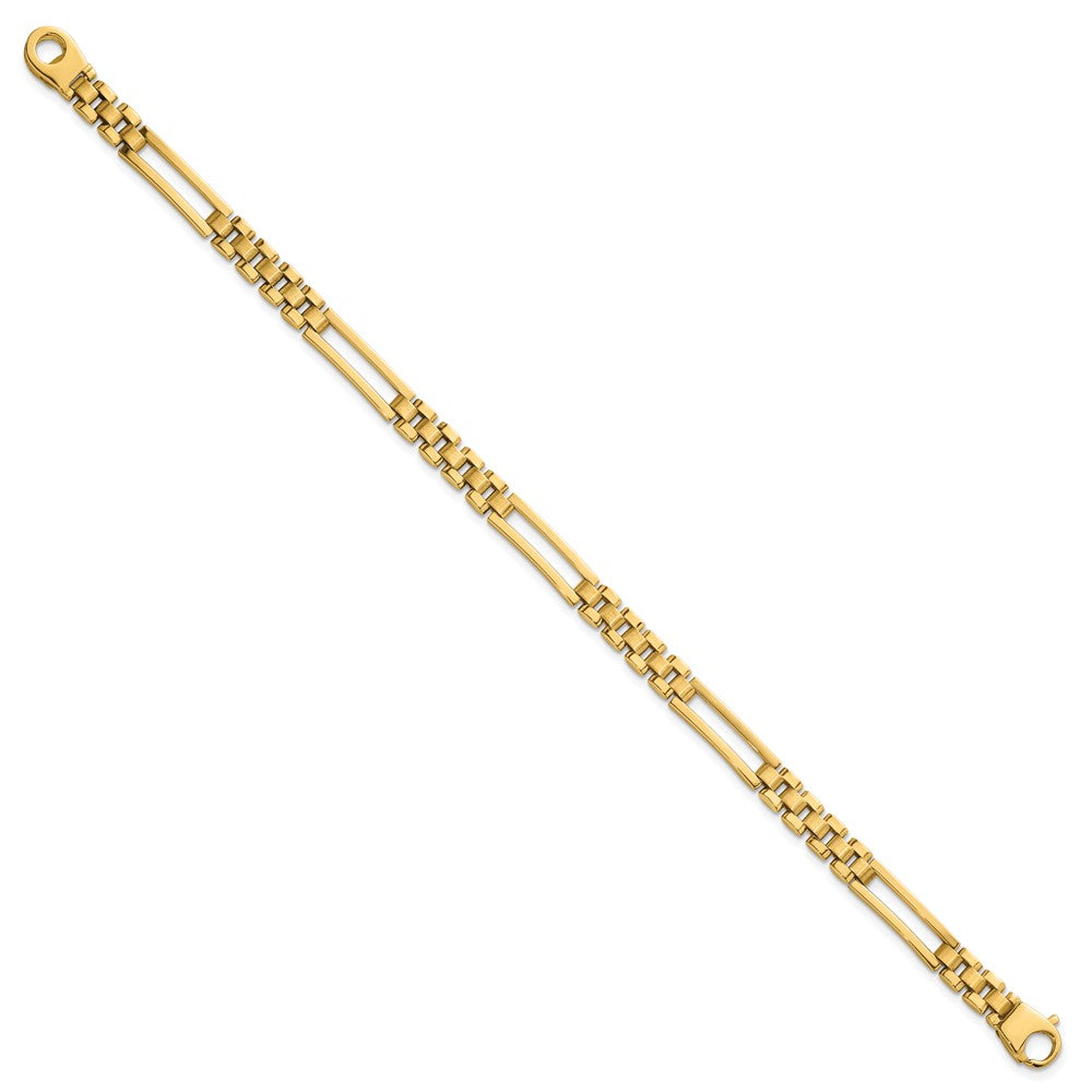 14k Polished Fancy Open Multi Link Bracelet