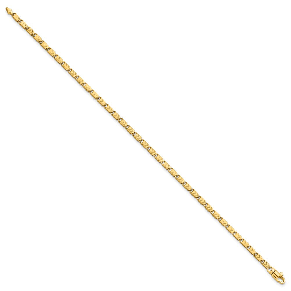 14k Polished 8.25 Fancy Link Bracelet