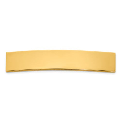 14k 47x8.5x1.25 mm ID Plate