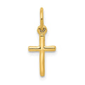 14k Small Cross Charm