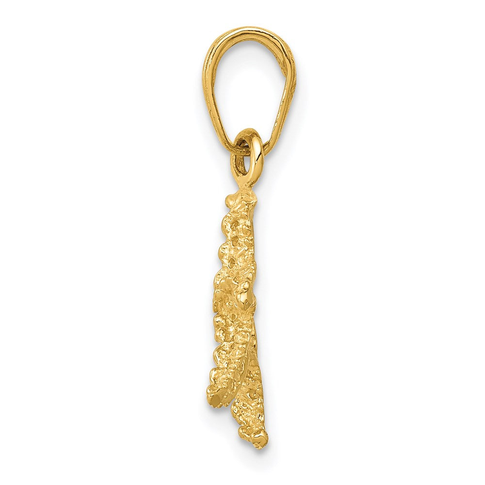 14k Starfish Pendant