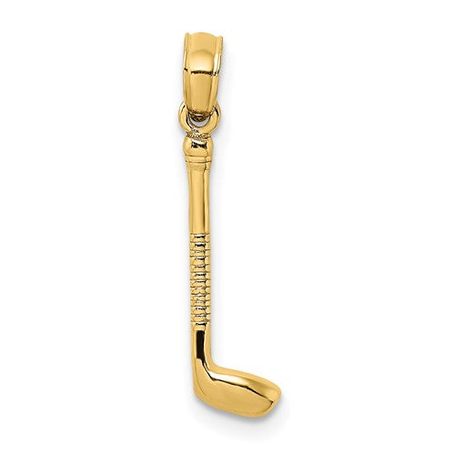 14k Golf Club Charm