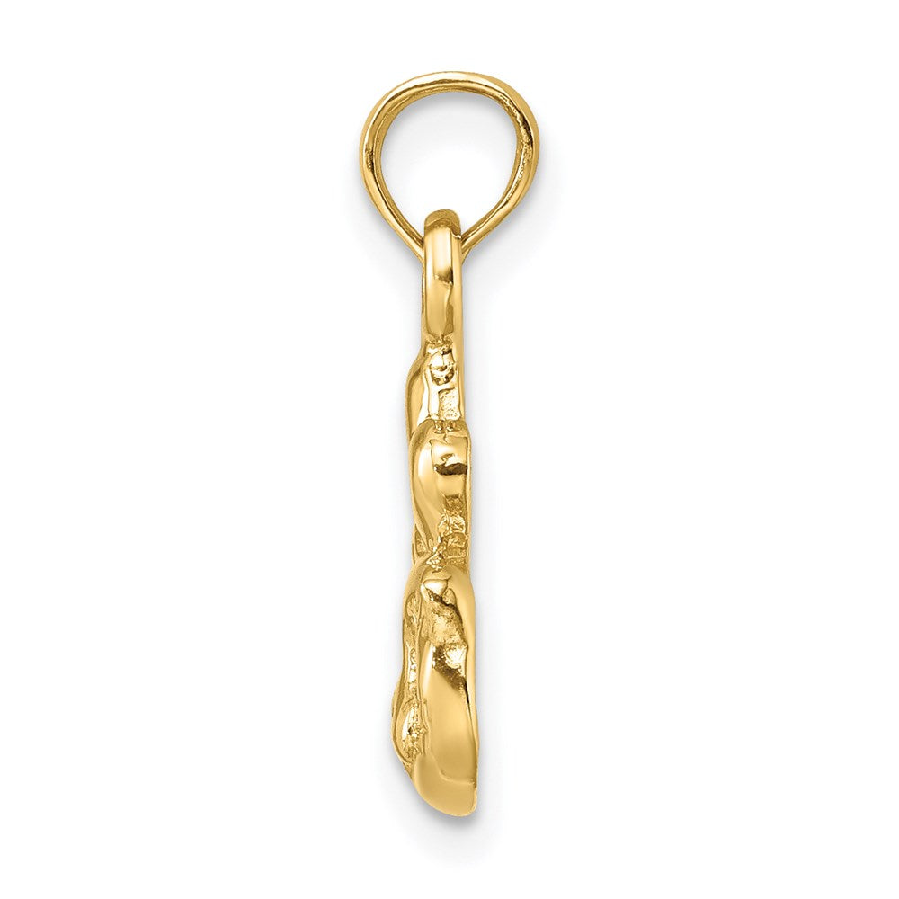 14K I LOVE MY CAT Charm