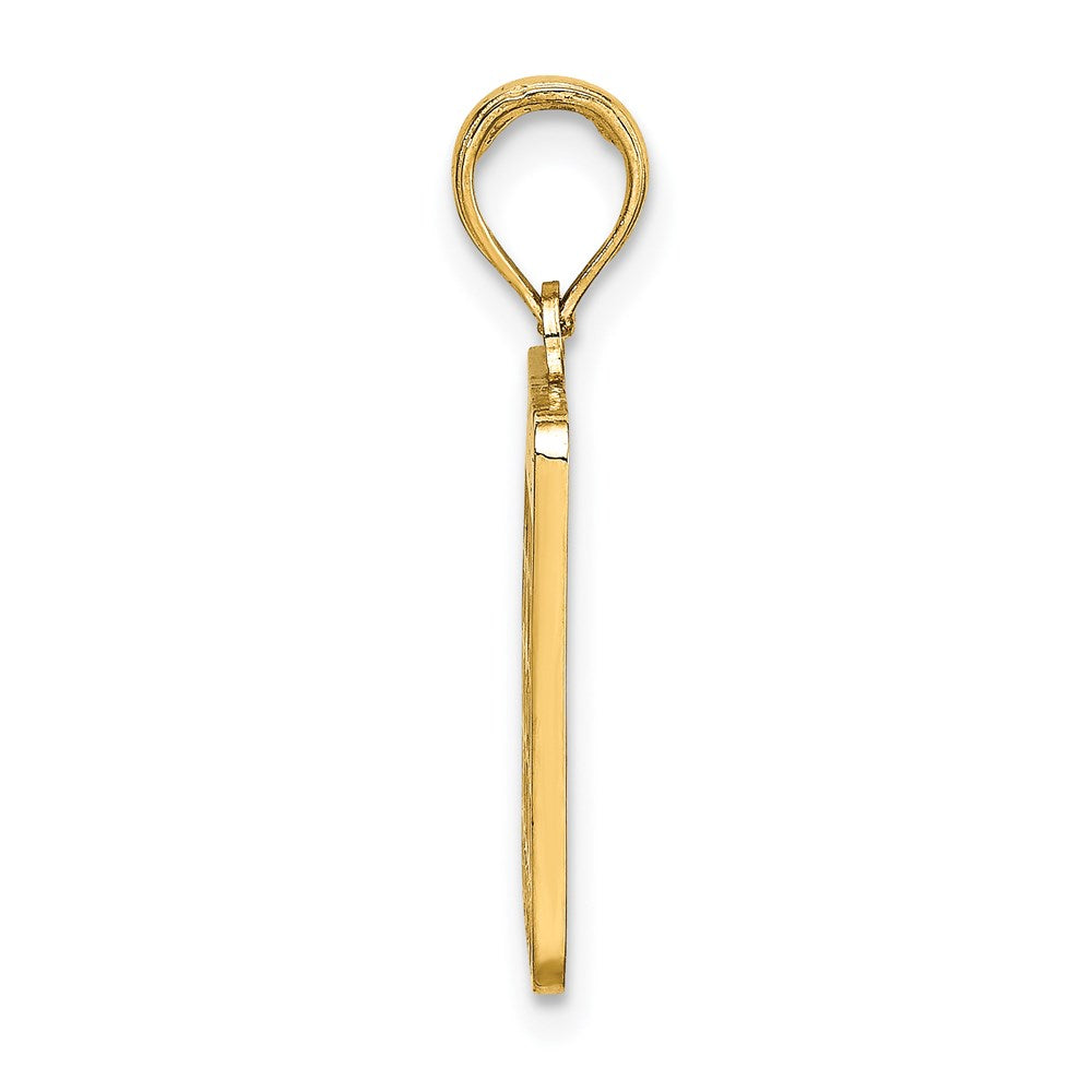 14K w/ Enamel Bingo Card Charm