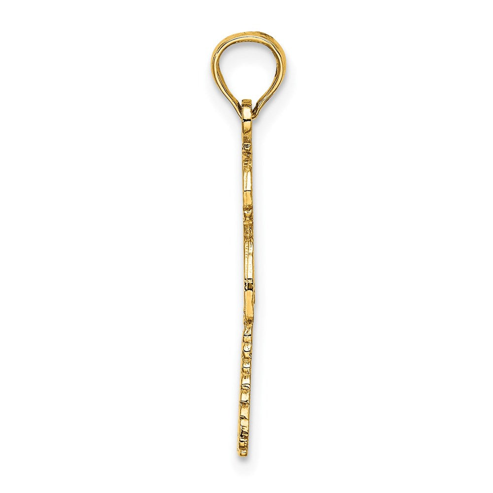 14K Palm Tree w/ Cactus Charm