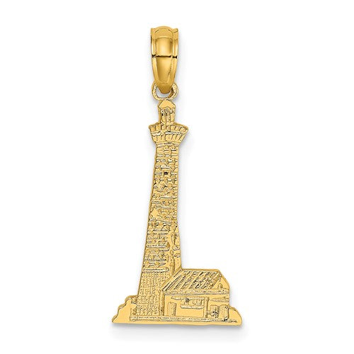14K Lighthouse w/ Building Charm