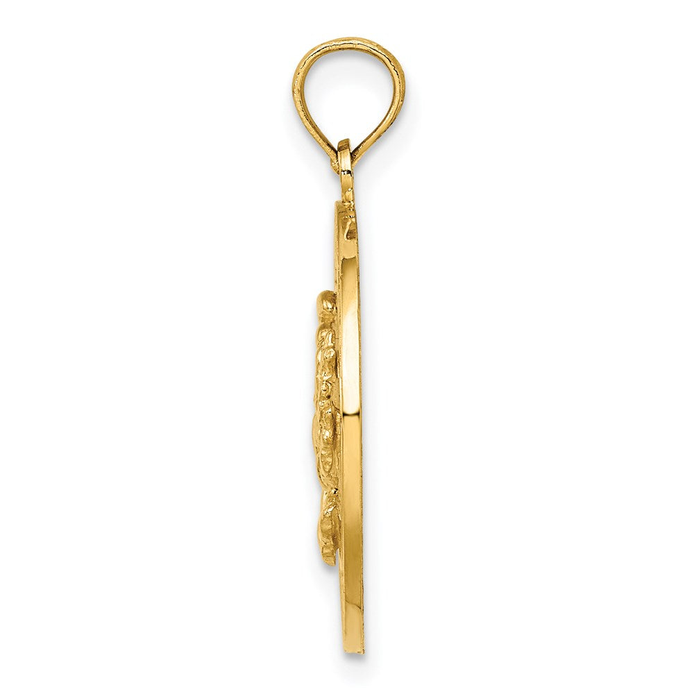 14K CAPE MAY w/ Crab Charm