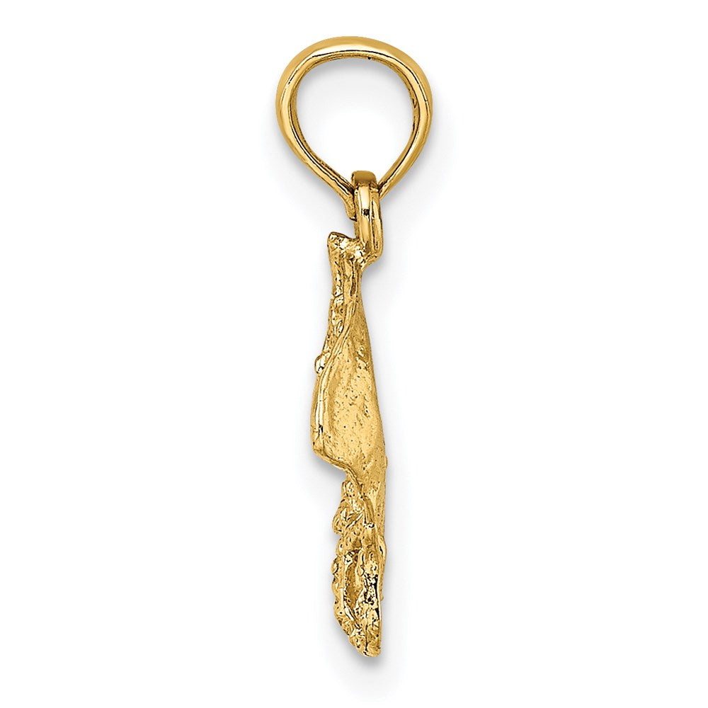 14K Stingray Charm