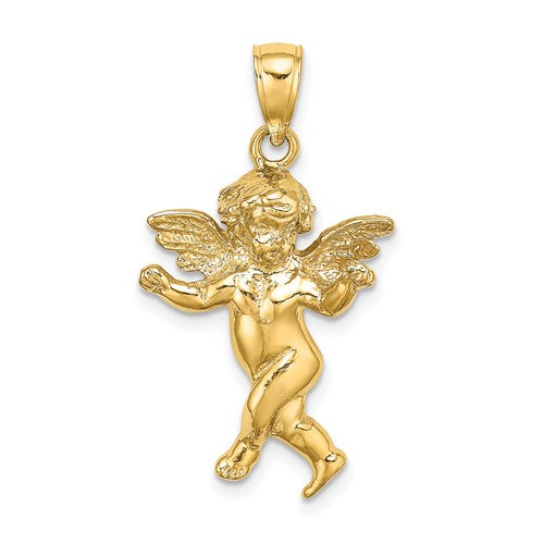 14K Guardian Angel Walking Charm