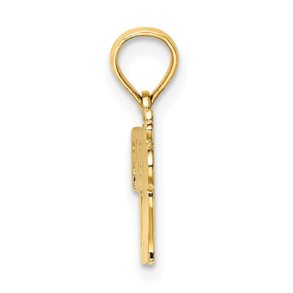 14k FIREFIGHTER'S LADY Charm