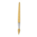 14K w/Rhodium  3-D Water Paint Brush Charm