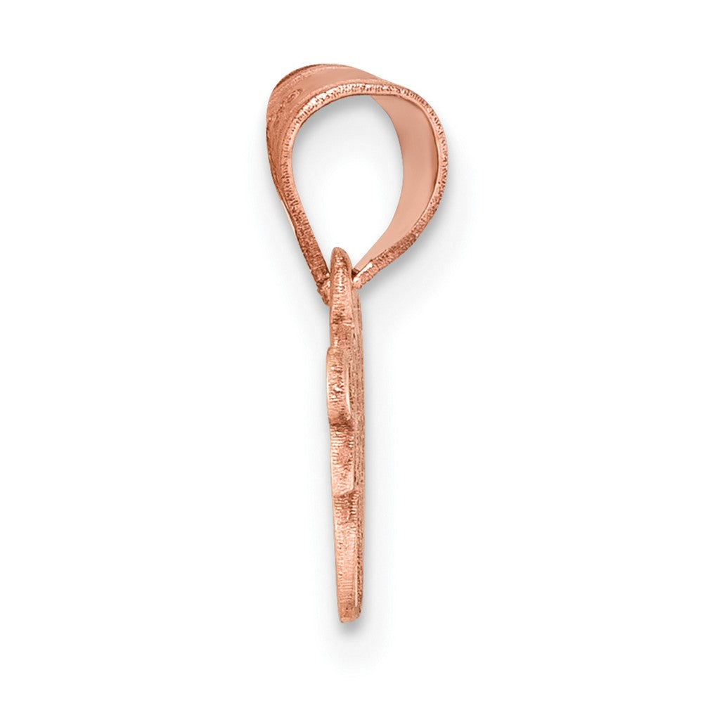 14K Rose Gold Polished 2026 GRAD Charm