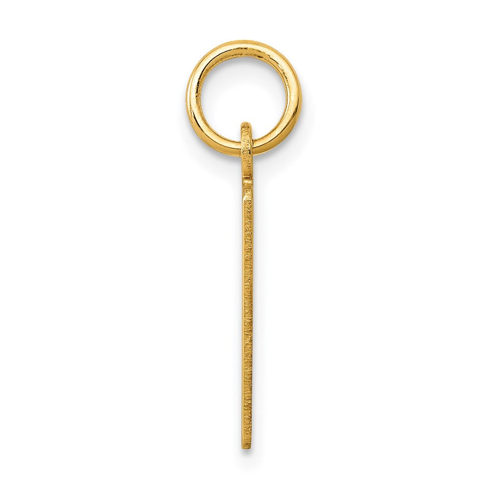 14k Small Elongated Number 29 Charm