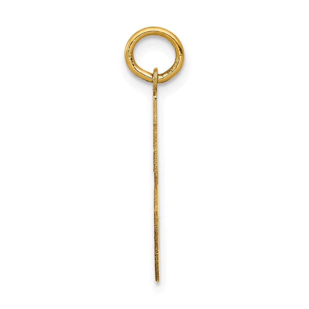 10k Medium Satin Number 56 Charm