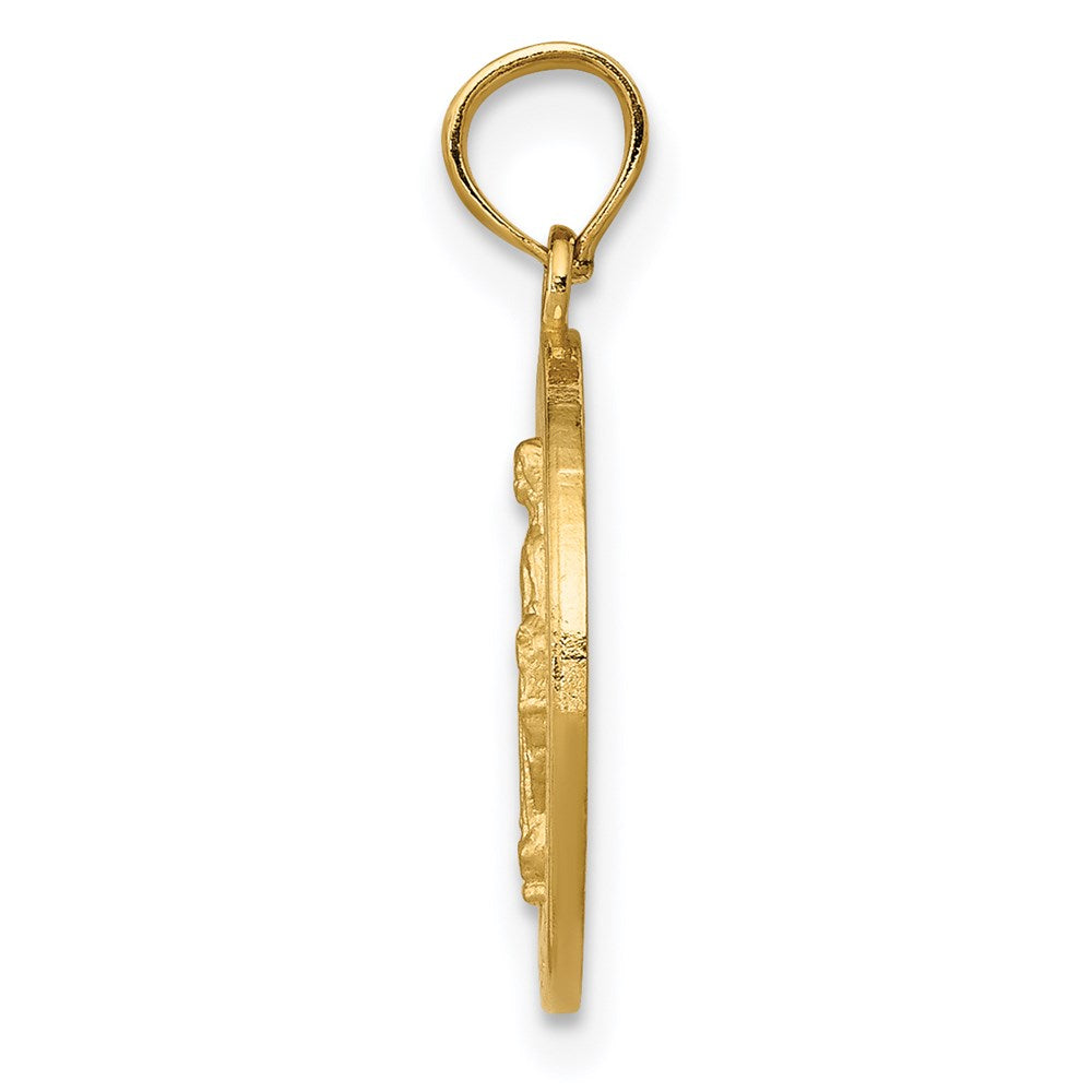 14k Miraculous Medal Pendant