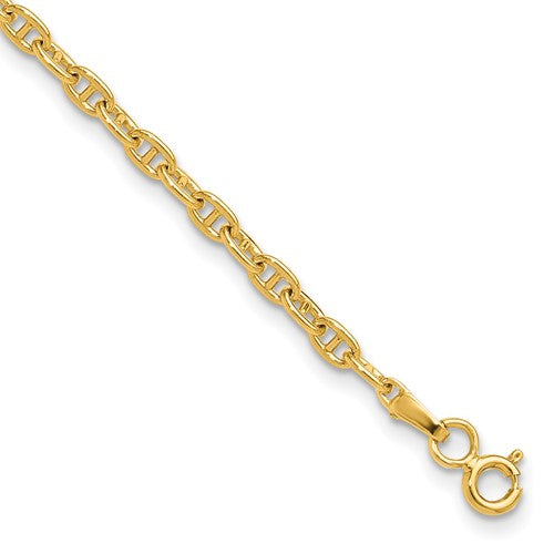 14k 3.0mm Mariners Link Chain