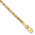 14k 2.5mm D/C Milano Rope Chain