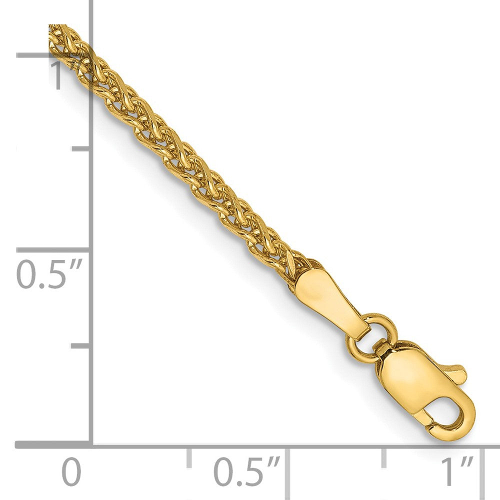 14k 2.1mm D/C Spiga Chain
