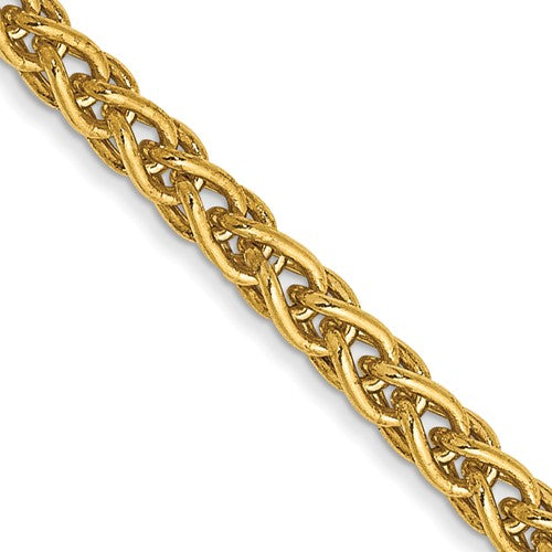 14k 2.5mm Spiga Chain