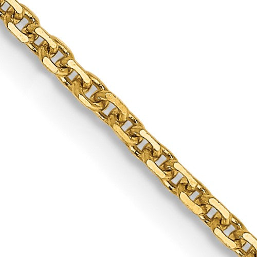 14k 1.45mm D/C Cable Chain