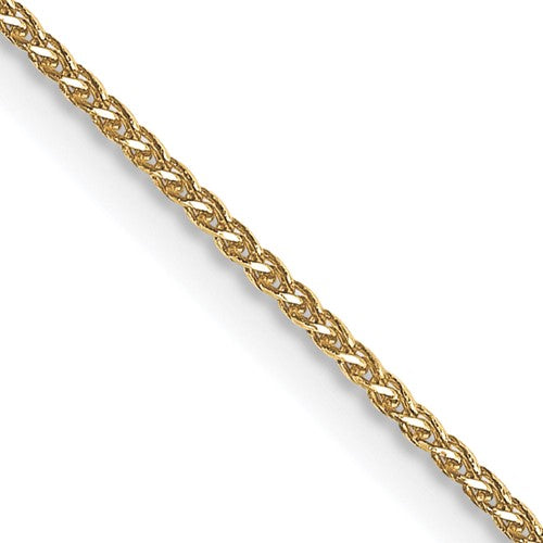14k .85mm D/C Spiga with Lobster Clasp Chain