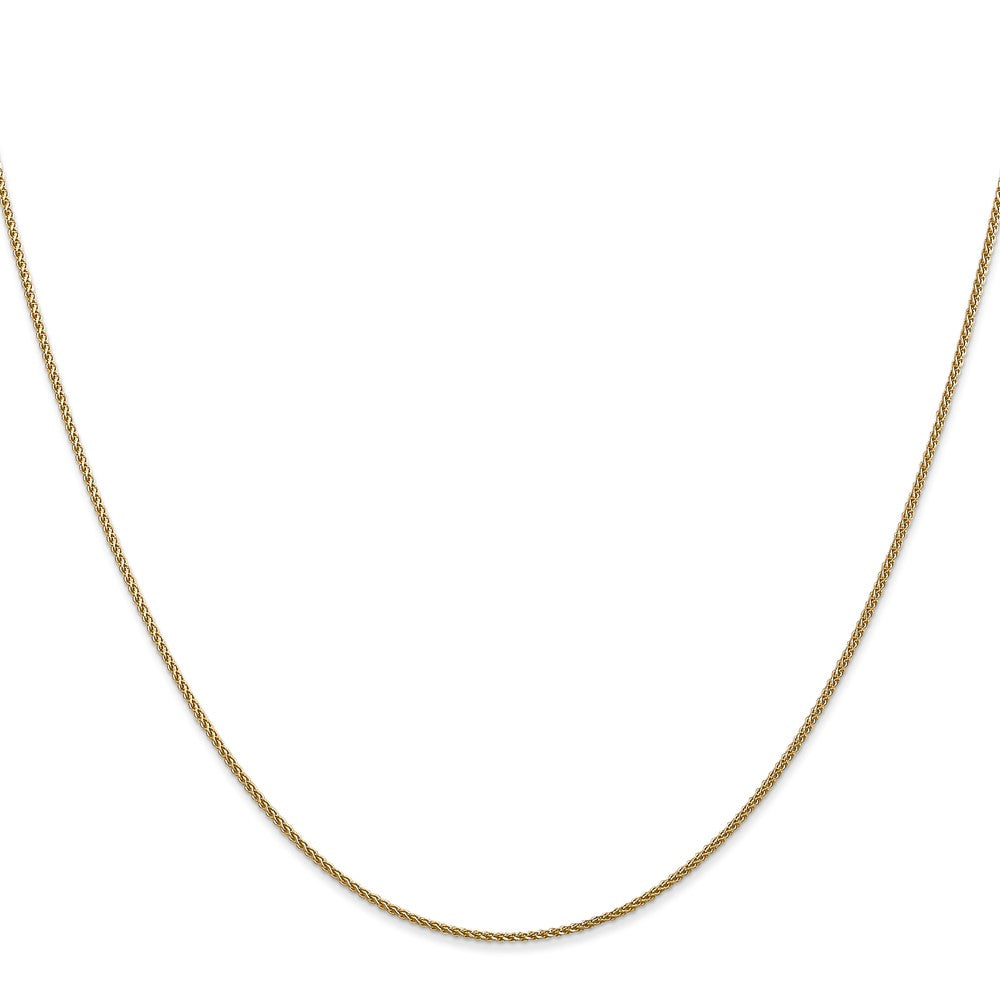 14k 1.05mm D/C Spiga with Lobster Clasp Chain