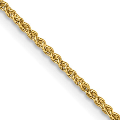 14k 1.25mm Spiga Chain