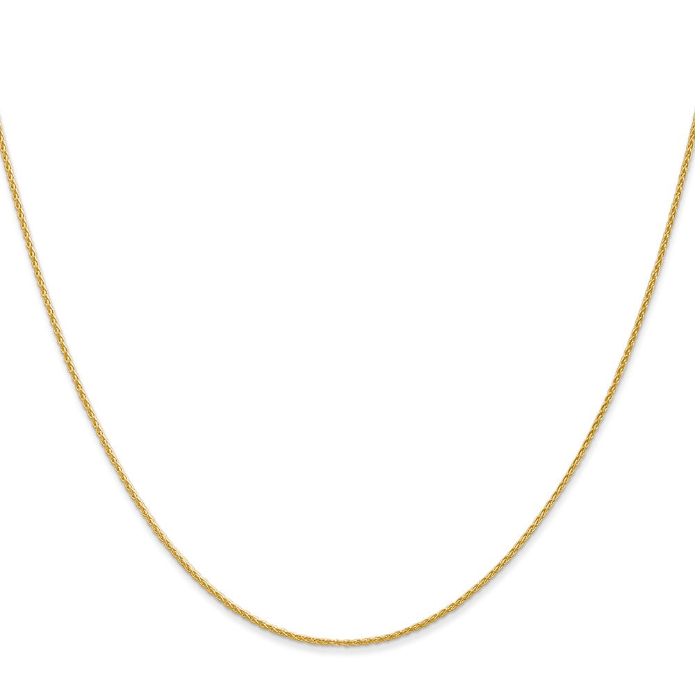 14k 1mm Parisian Wheat Chain