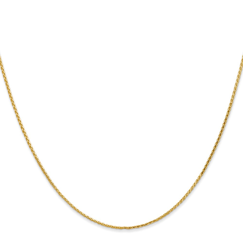 14K 1mm D/C Parisian Wheat Chain
