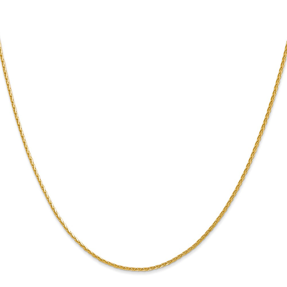 14K 1.4mm D/C Parisian Wheat Chain