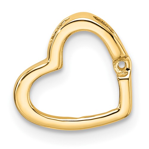 10k Heart Chain Slide Mounting