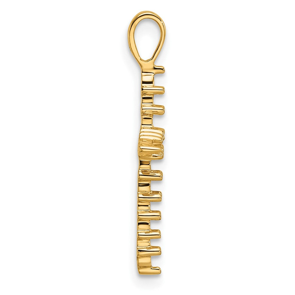 14k Diamond Cross Mounting