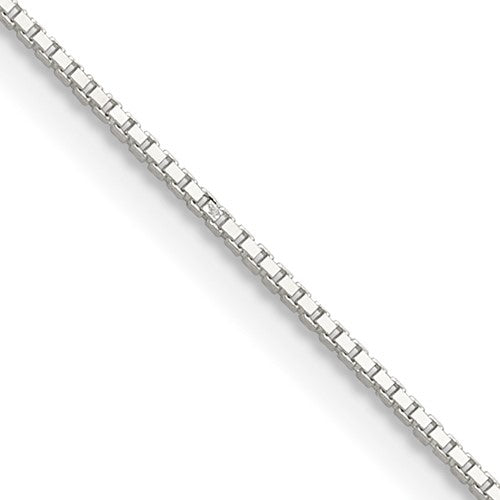 Sterling Silver .8mm 8 Sided Box Chain