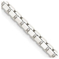 Sterling Silver 2.9mm 8 Sided Box Chain