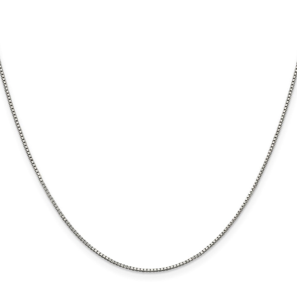 Sterling Silver .9mm Box Chain w/4in ext.