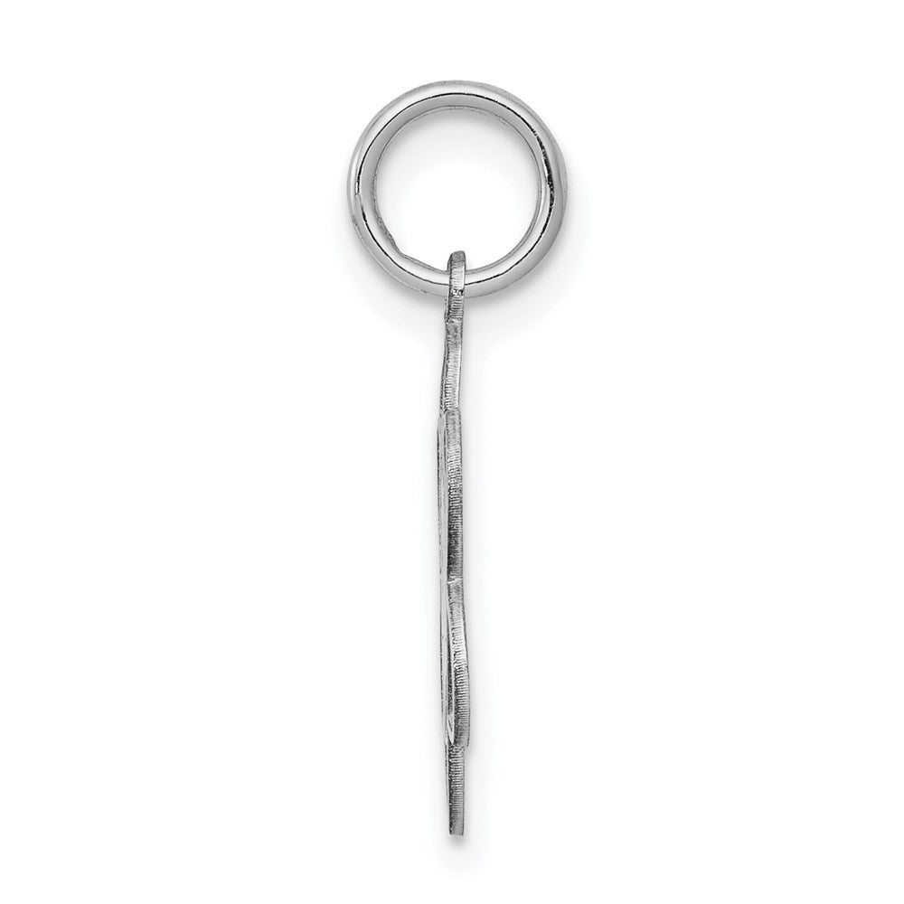 Sterling Silver Rhodium-plated "My Confirmation" Disc Charm